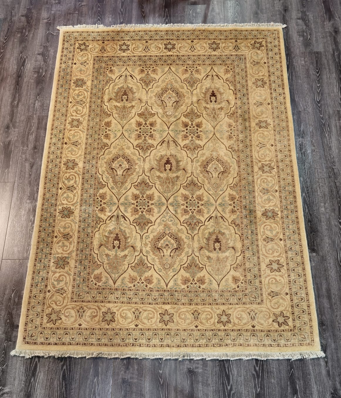 Afghan chobi cream L 180 X 280cm