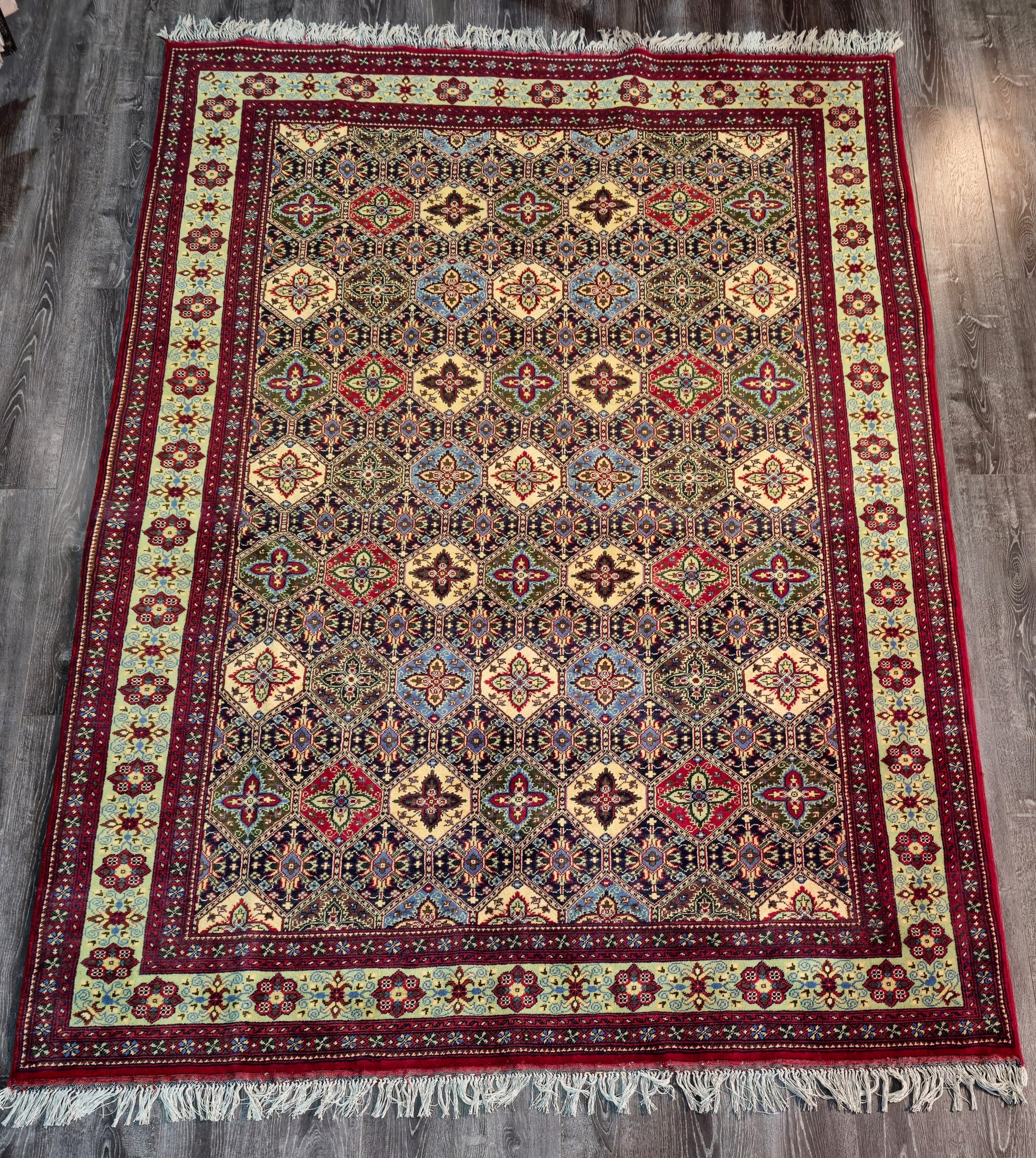 Afghan merinos wool L 200 X 285cm