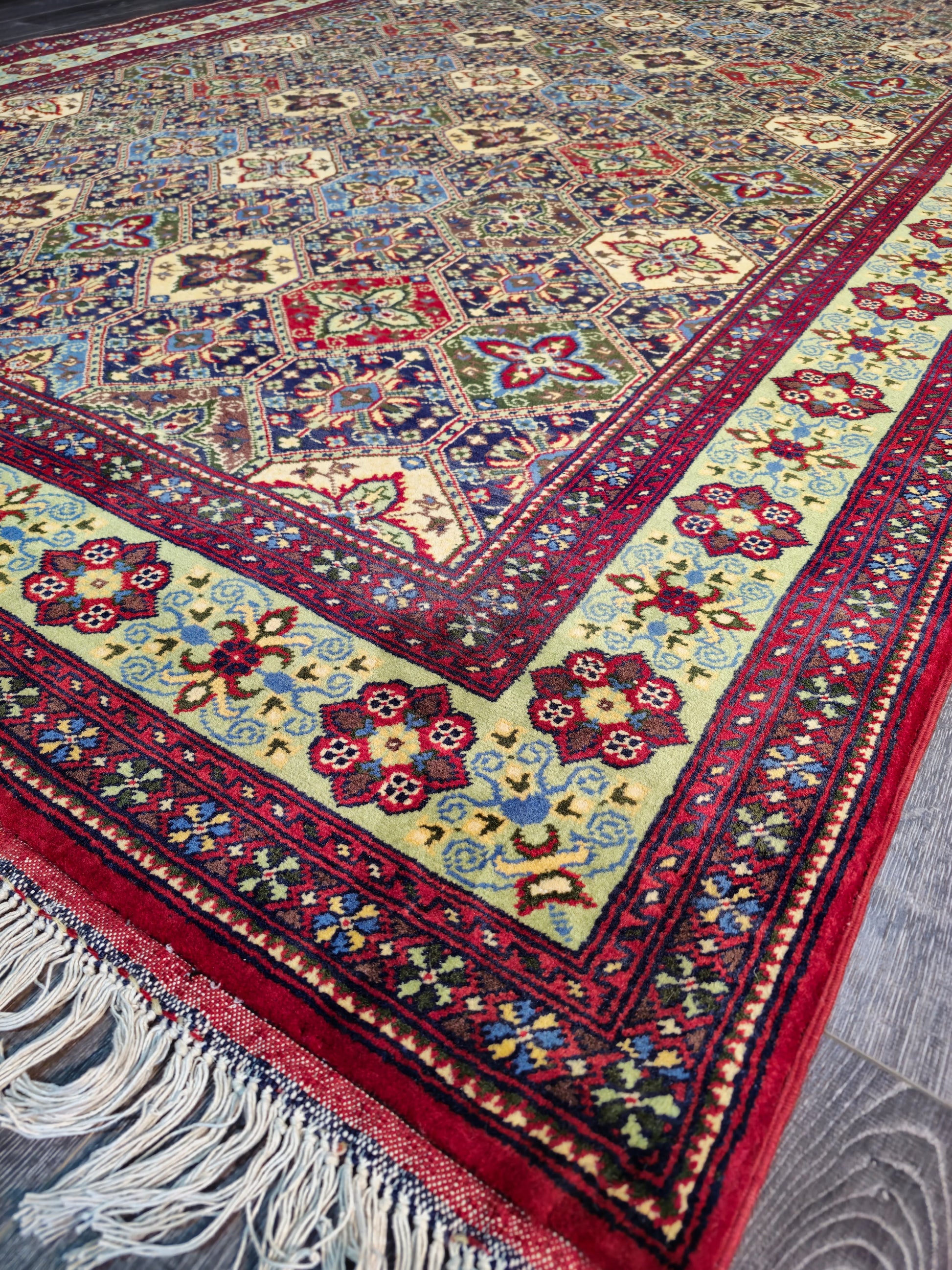 Afghan merinos wool L 200 X 285cm