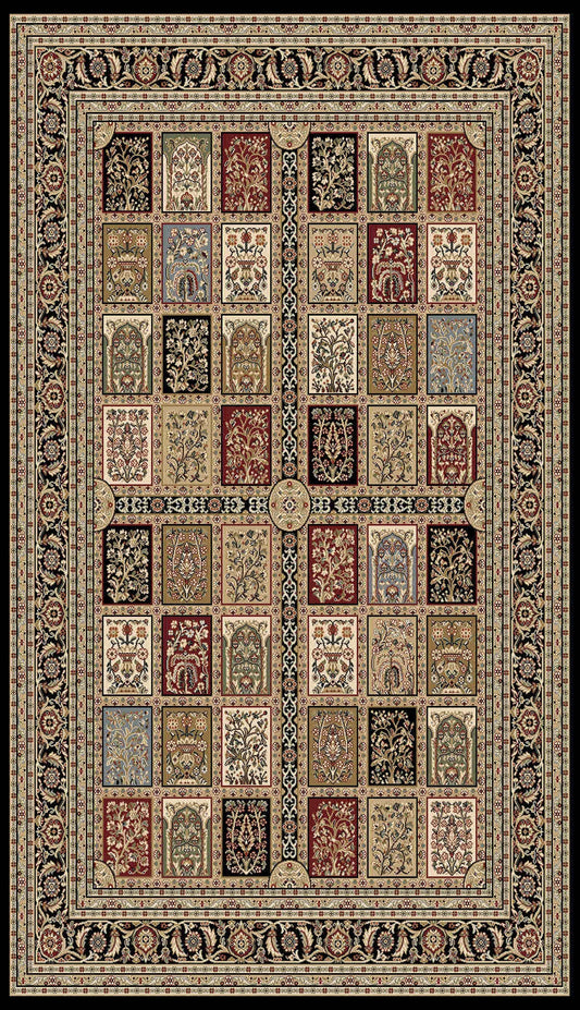 Isfahan 10682 Black ( 091 ) Only Store Item