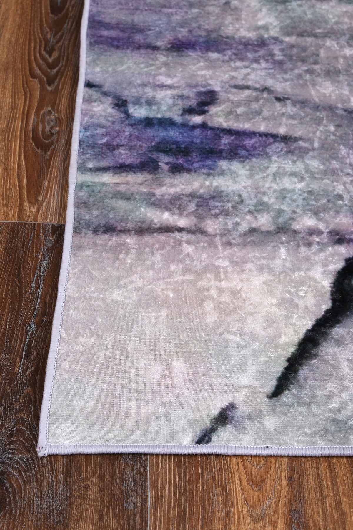 Angelic Multi Watercolour Pastel Non-Slip Rug - ANGE03