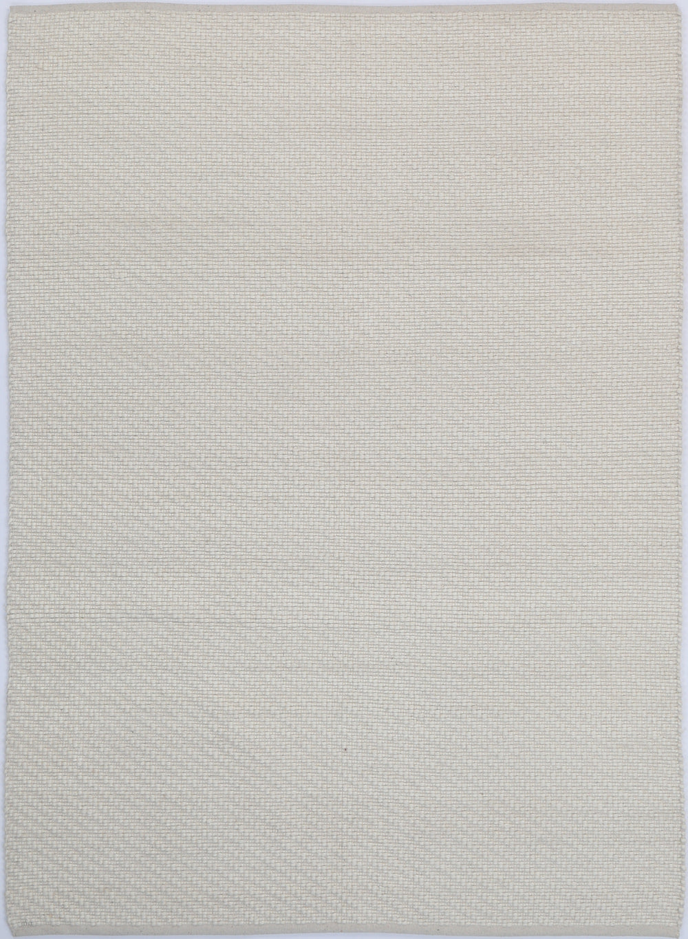 Basalt Ivory Wool Blend Textured Rug - IVOR