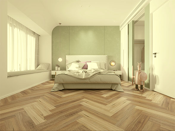 HYBRID LUXURY FLOORING - SPOTTED GUM
