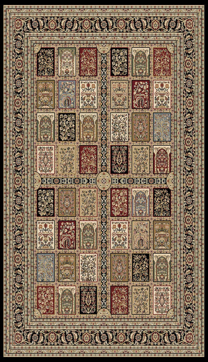Isfahan 10682 Black ( 091 ) Only Store Item
