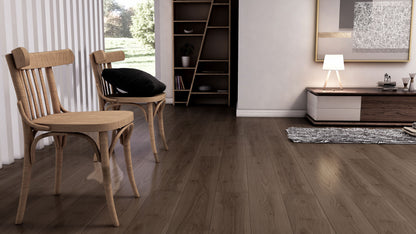 OAKSTEP LAMINATE FLOORING - OS107 AMERICAN WALNUT