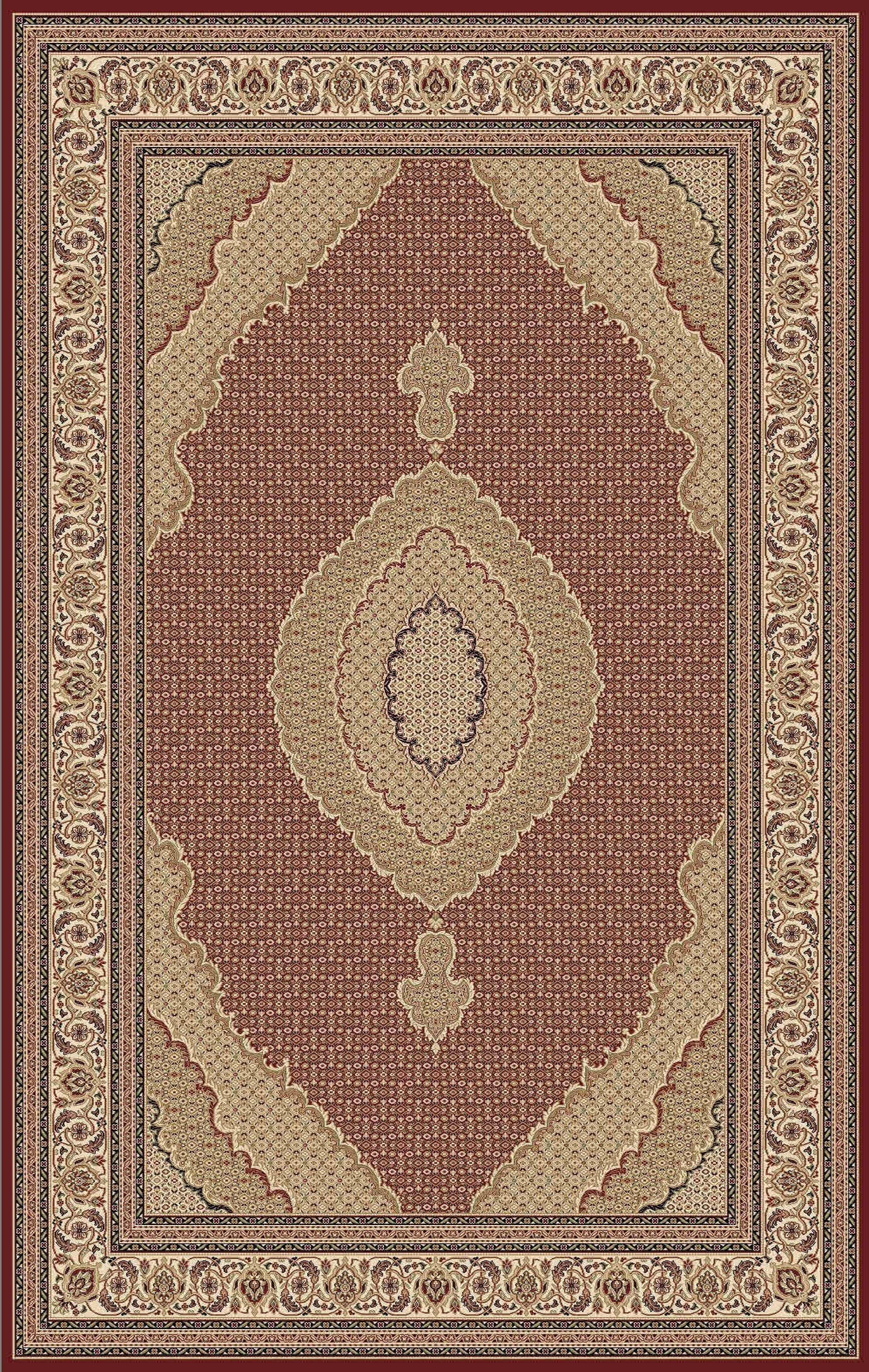 Isfahan 10828 Red ( 013 ) Only Store Item