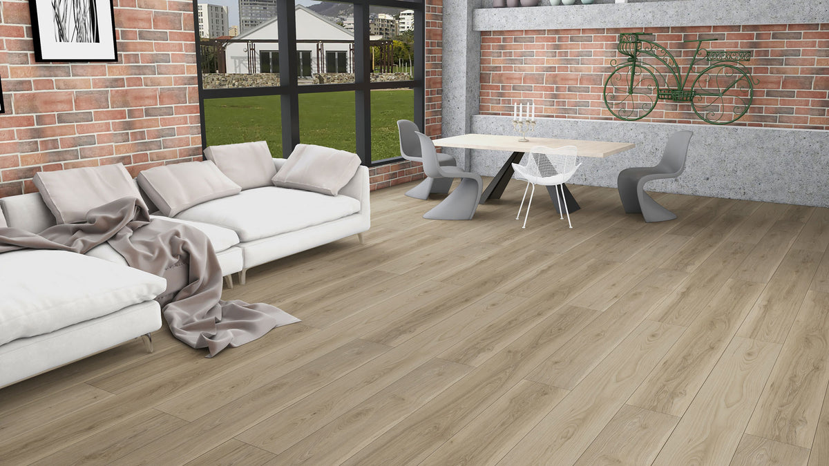 OAKSTEP LAMINATE FLOORING - OS109 HICKORY GRAY