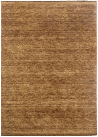 Charleston Hand-Knotted Wool Rug Butterscotch