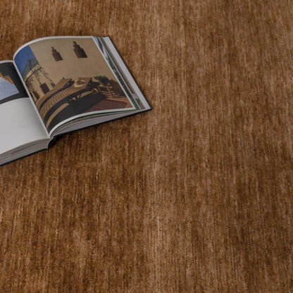 Charleston Hand-Knotted Wool Rug Butterscotch