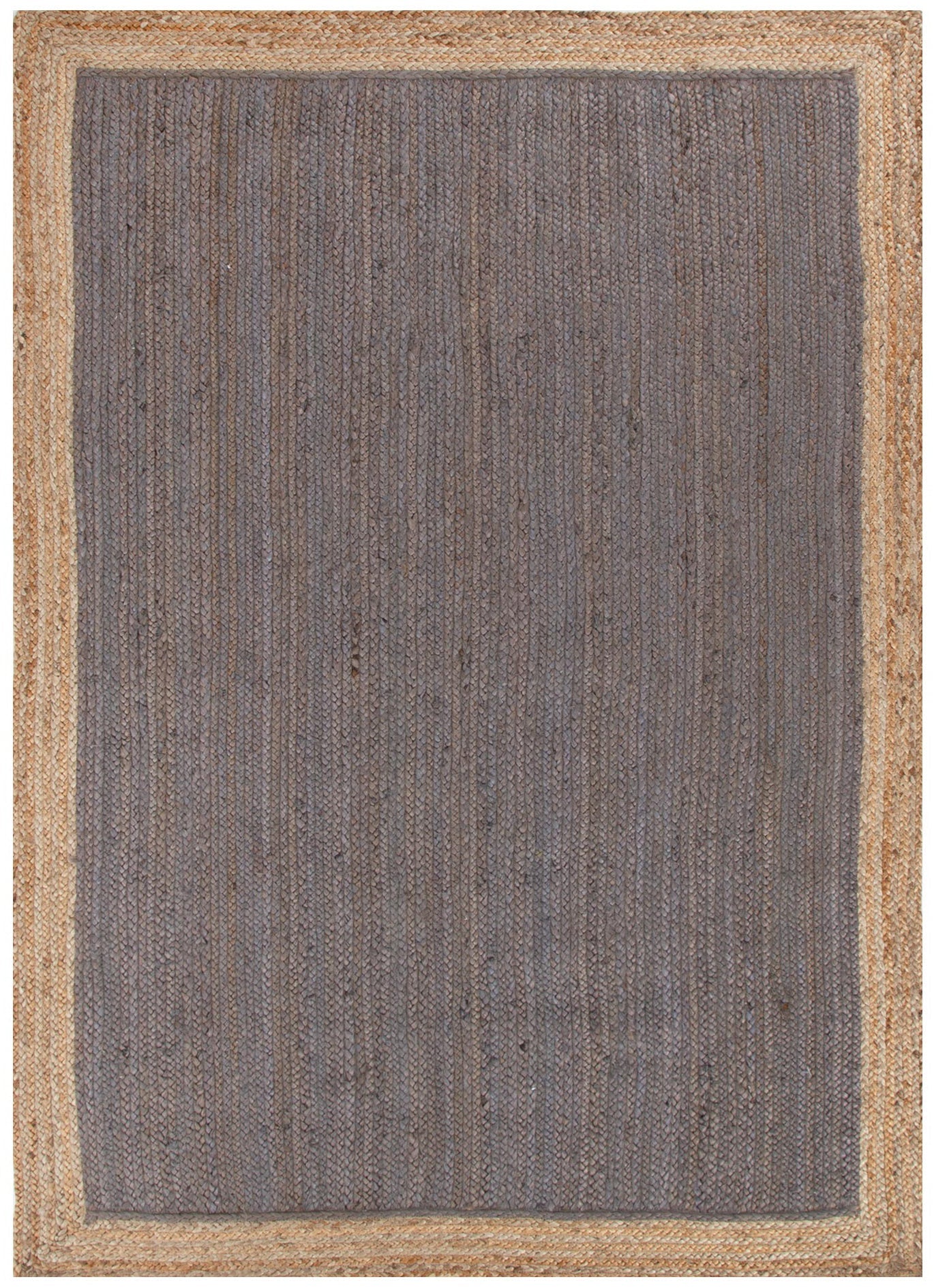 Hampton Taupe Centre Jute Rug
