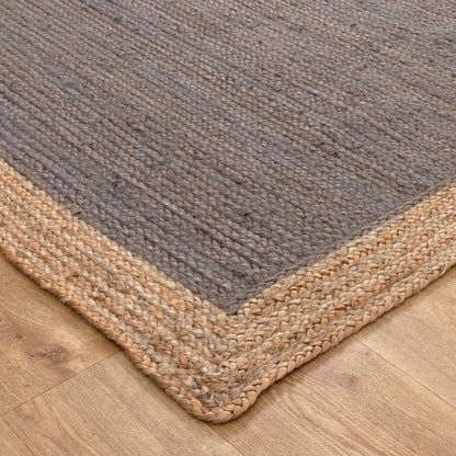 Hampton Taupe Centre Jute Rug