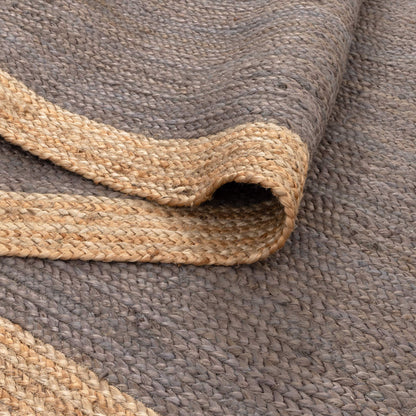 Hampton Taupe Centre Jute Rug