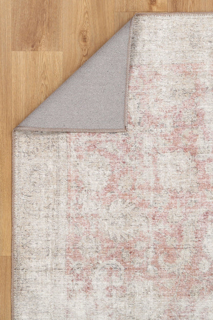 Home Culture Carmella Blush Machine Washable Rug