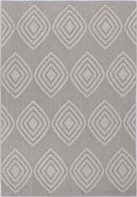 Maldives Modern Indoor/Outdoor Brown Rug (New landed)