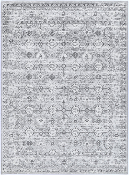 Provence Montpellier Grey Traditional Rug - PROV09