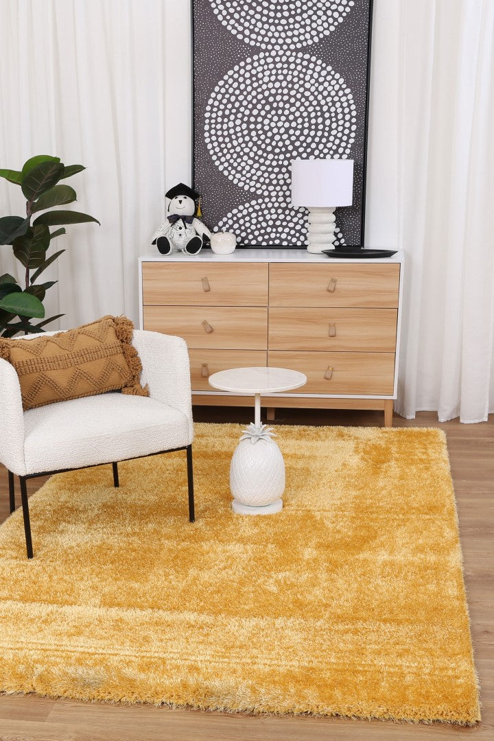 Puffy Soft Shag Mustard Rug – Baluchi Oriental Rugs
