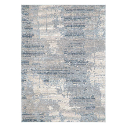 Santana Abstract Blue Rug - SANTA03