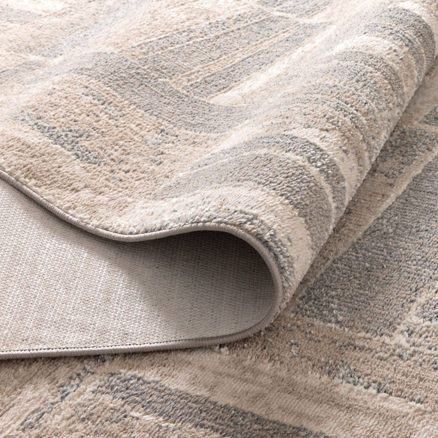 Santana Tetris Neutral Rug - SANTA04