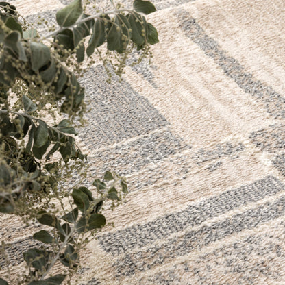 Santana Tetris Neutral Rug - SANTA04