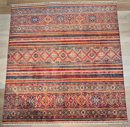 AFGHAN CHOBI TURKMAN HANDMADE RUG