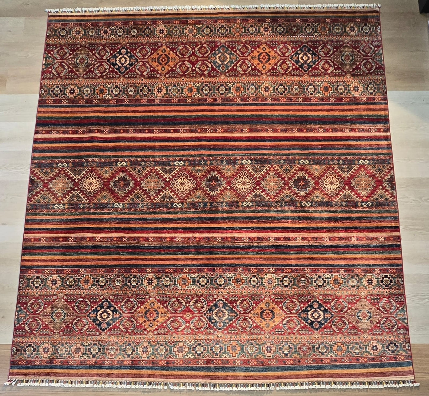 AFGHAN CHOBI TURKMAN HANDMADE RUG
