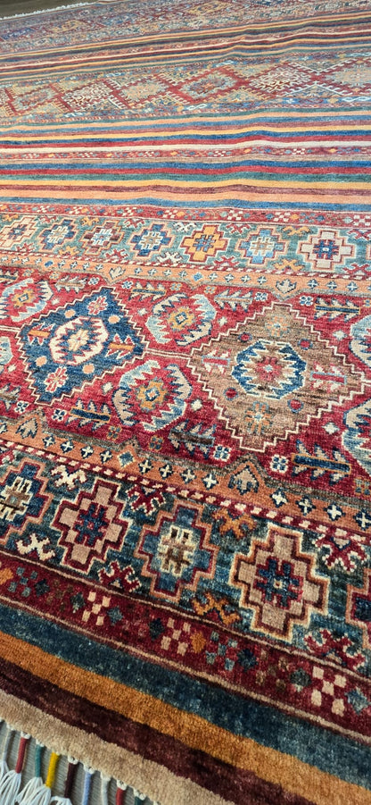 AFGHAN CHOBI TURKMAN HANDMADE RUG