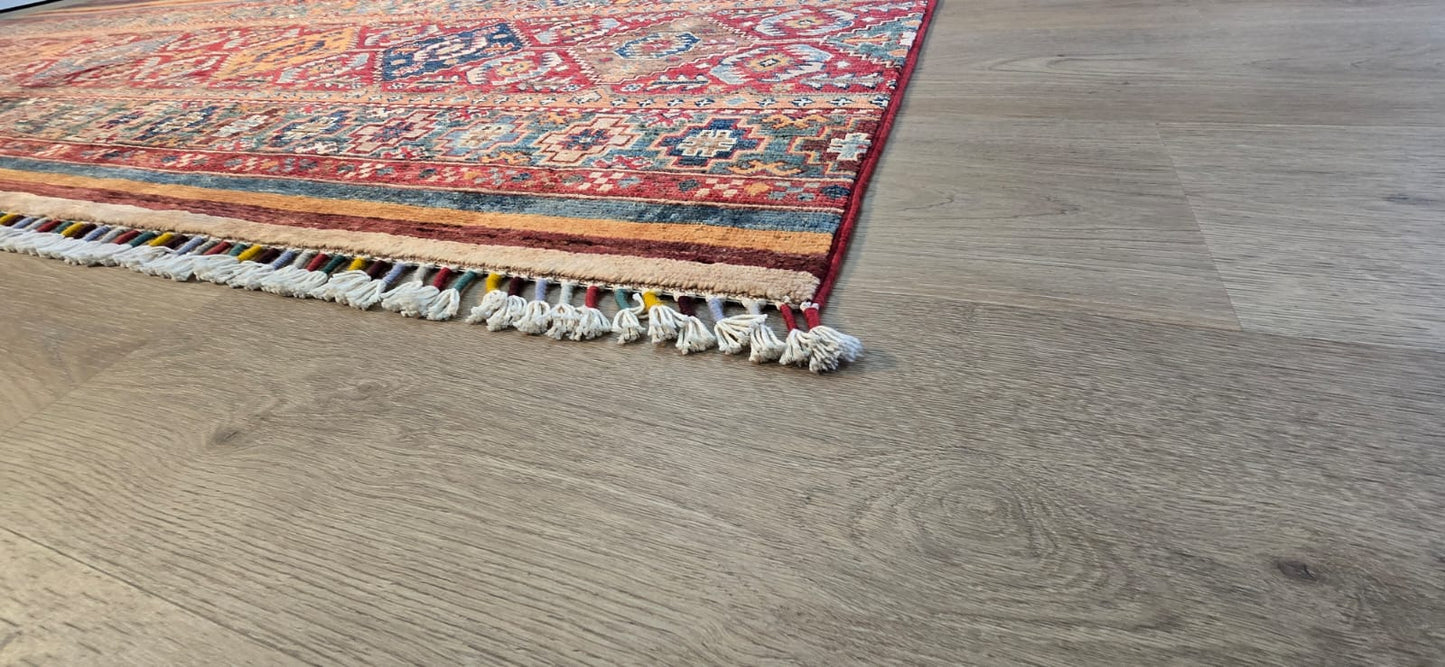 AFGHAN CHOBI TURKMAN HANDMADE RUG