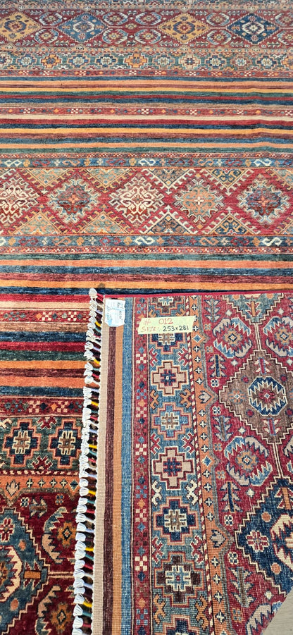 AFGHAN CHOBI TURKMAN HANDMADE RUG